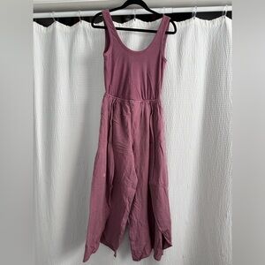 Free People Purple Jumpsuit